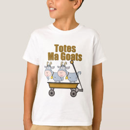 Totes Morsa Goats Funny Farm Animal Pun Kids Tee