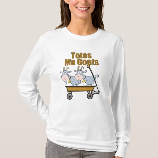 Totes Morsa Goats T-shirt (Framsida)