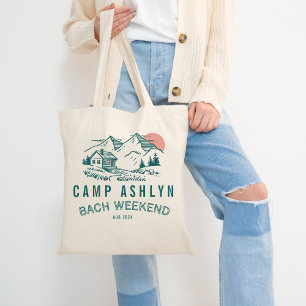 Toteväska för Mountain Cabin för bachelorette-fest Tygkasse