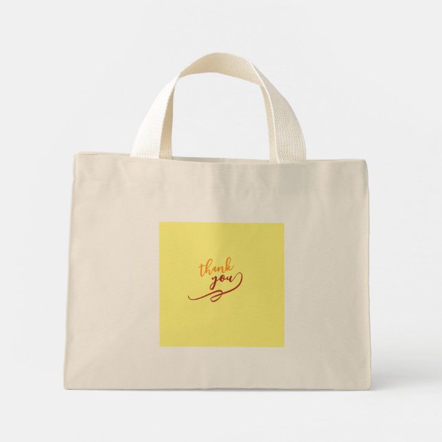 Toteväska Mini Tygkasse (Baksida)