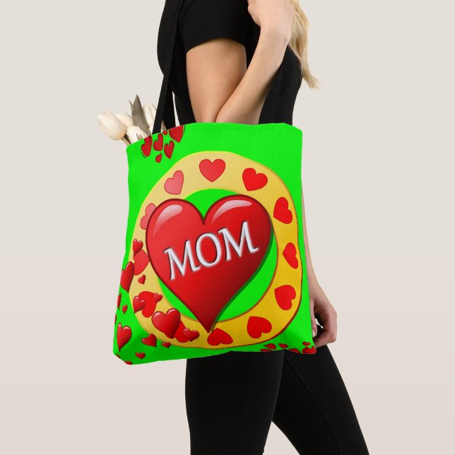 Toteväska Mors dag Tygkasse (Närbild)