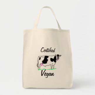 Toto för auktoriseradVeganlivsmedel Tygkasse