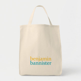 toto för benjamin bannisterlivsmedel tygkasse
