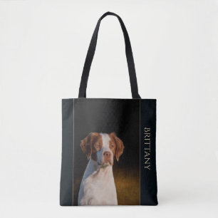 Toto för Brittany Spaniel Tygkasse