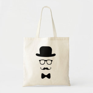 Toto för Hipsteransiktebudget Tygkasse