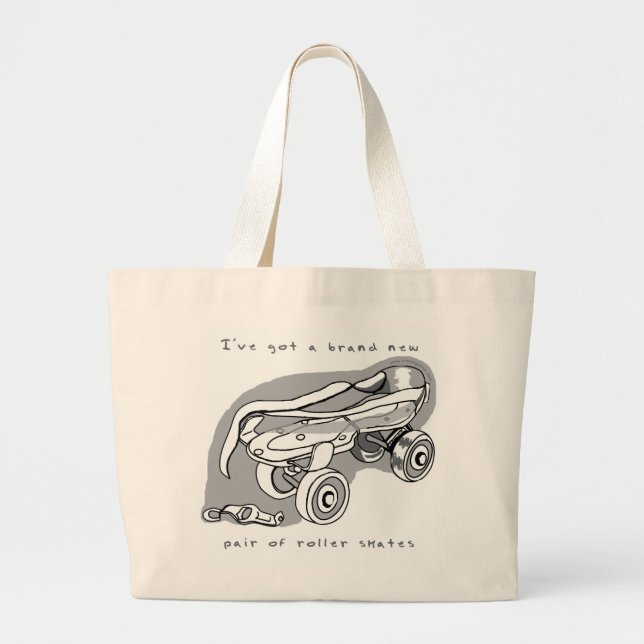 Toto för jumbo för rullskridskonyckel tygkasse (Framsidan)