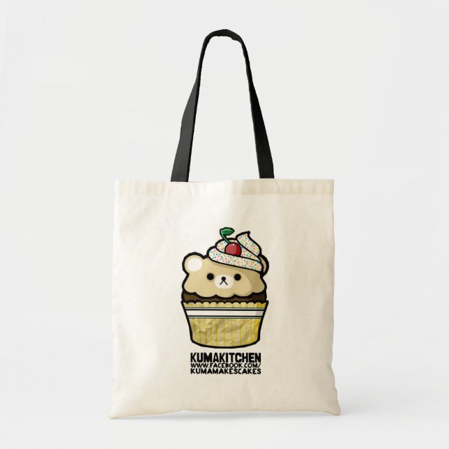 Toto för Kuma kökmuffin i gula Colourway Tygkasse (Framsidan)