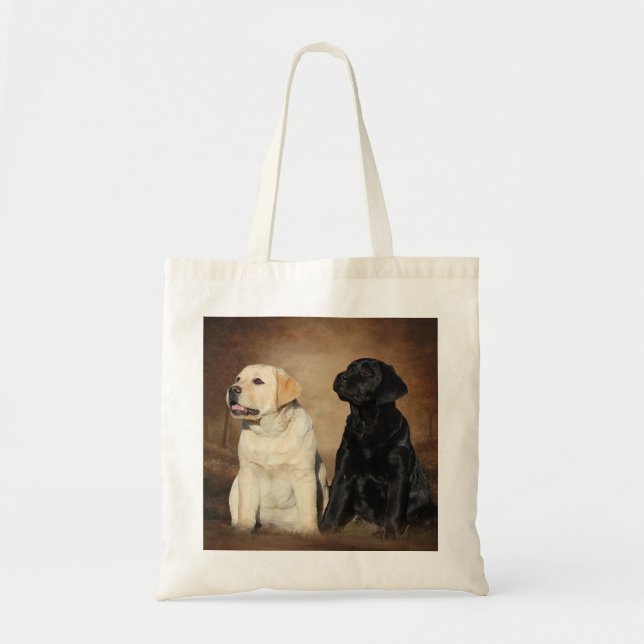 Toto för Labrador Retriever Tygkasse (Framsidan)