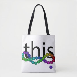 Toto för regnbåge för jämställdhet för tygkasse