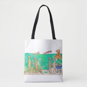 Toto för Rhodesian Ridgeback familjmöte Tygkasse