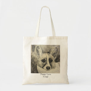 Toto för valpkärlekCorgi Tygkasse