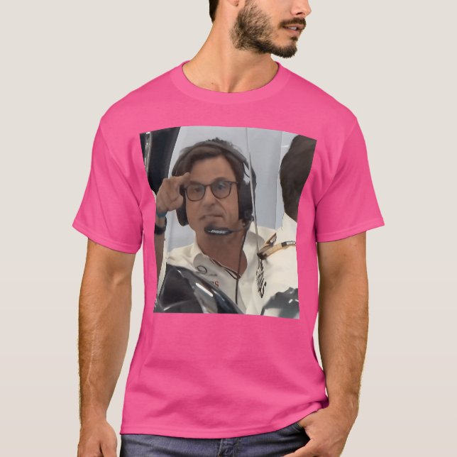 Toto Wolff T Shirt (Framsida)