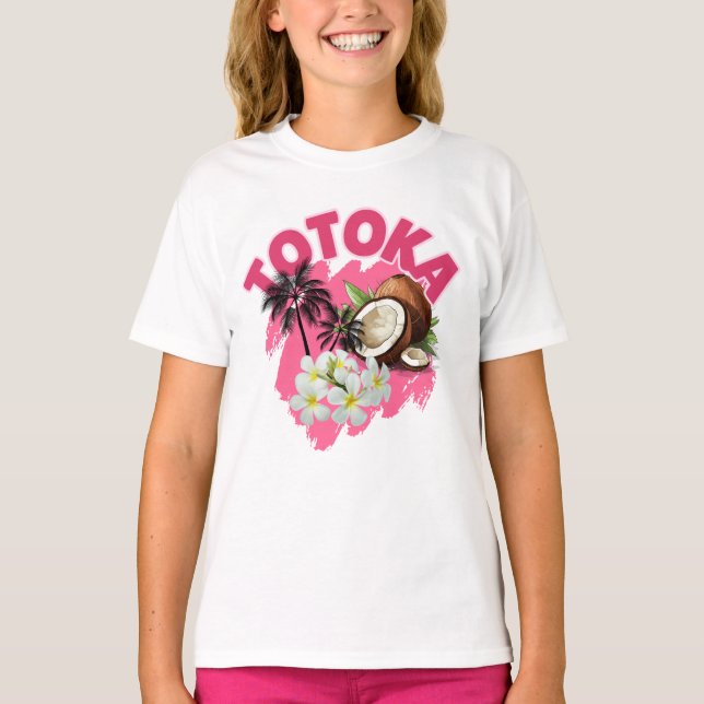 TOTOKA - Beautiful in Fijian Tee (Framsida)
