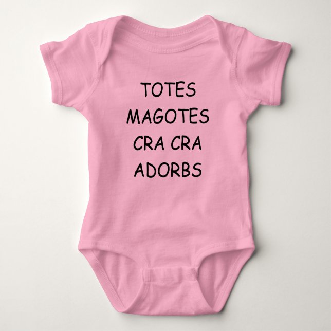 TOTON MAGOTES CRA CRA ADORBS T SHIRT (Framsida)