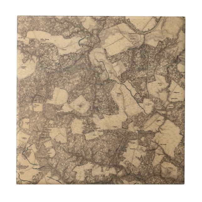 Totopotomoy Virginia Kakelplatta (Framsidan)