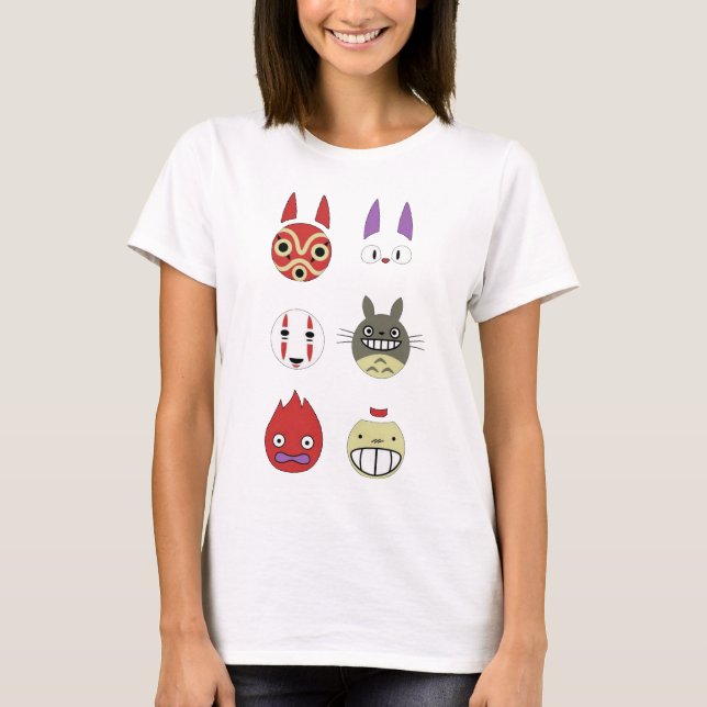 Totoro  Adventure T Shirt (Framsida)