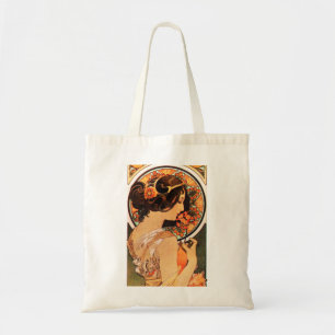 Totot för Alphonse Mucha kosnedsteg hänger lös Tygkasse