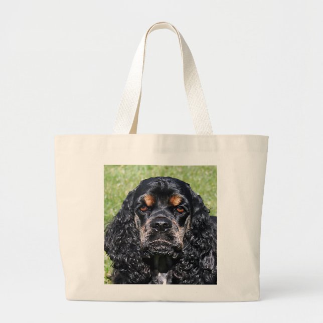 Totot för cockerspanielSpanieljumbo hänger lös Jumbo Tygkasse (Framsidan)
