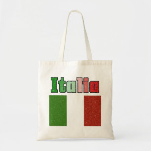 Totot för kanfas för Italia vintageflagga hänge Tygkasse
