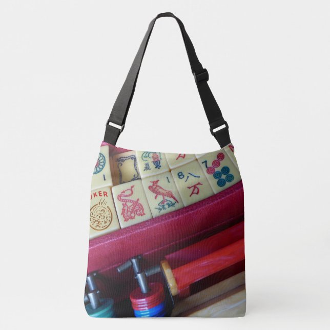 Totot för Mah Jongg hänger lös Axelväska (Framsida)