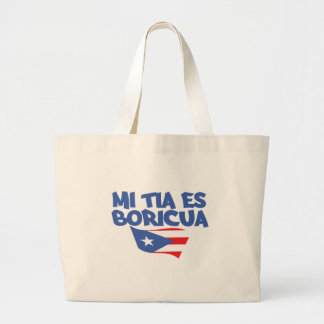 Totot för Mi Tia Es Boricua hänger lös Jumbo Tygkasse