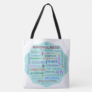 Totot för Mindfulnessordröra hänger lös Tygkasse