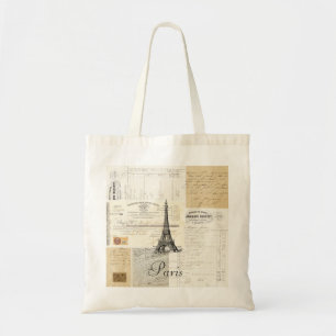 Totot för vintageParis hänger lös den franska Tygkasse