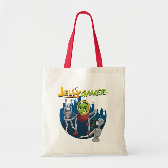 Totot hänger lös att presentera JellyGamer Tygkasse (Framsidan)