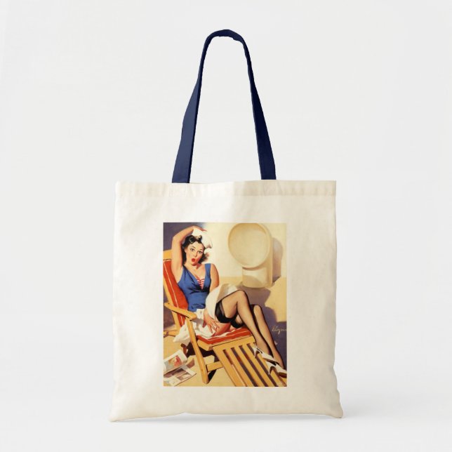 totot hänger lös den rockabilly granaten för tygkasse (Framsidan)