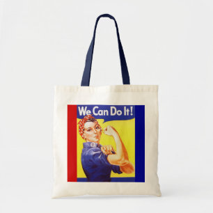 Totot "kan vi göra den!", Slogan Rosie riveteren Tygkasse