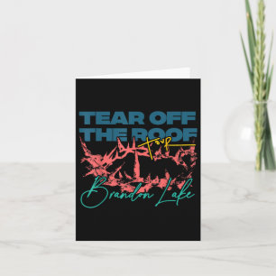 Totr Tear off Off Tak Merch Tour V2 Brandon Sjö Kort