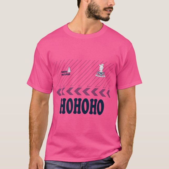 Tottenham 80-tals Retro Kit jultröja T Shirt (Framsida)