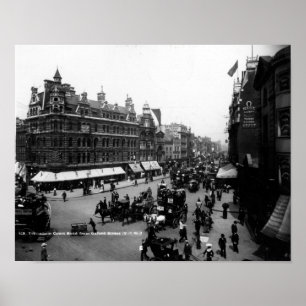 Tottenham Court Road från Oxford Street, Poster