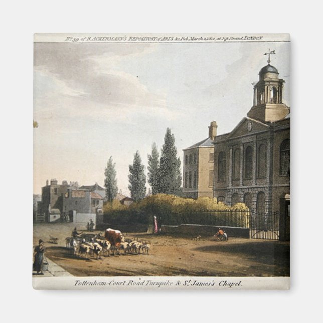 Tottenham Court Road Turnpike Magnet (Framsidan)