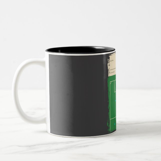 Tottenham Lucas Moura Late Goal Bok Cover Poster Två-Tonad Mugg (Vänster)