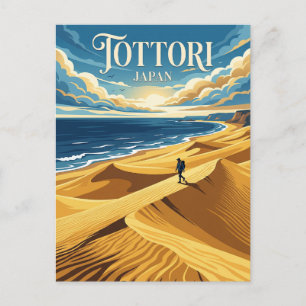 Tottori Sanddyner Japan Vykort
