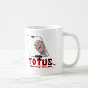 TOTUS - Obama - Teleprompterpresidenten Kaffemugg