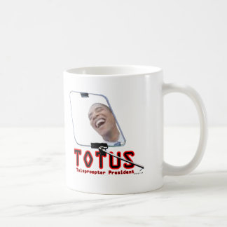 TOTUS - Obama - Teleprompterpresidenten Kaffemugg