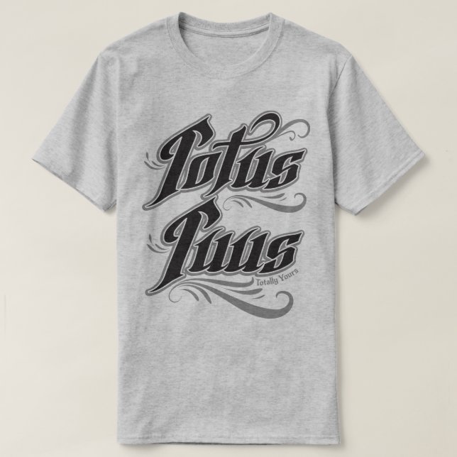 Totus Tuus latin formulerar den totalt din T-shirt (Design framsida)