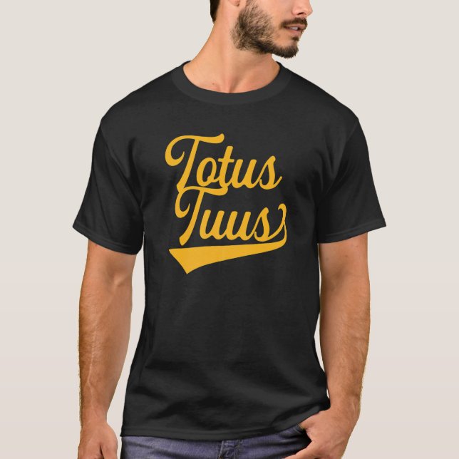 Totus Tuus Marian Consecration JPII påven Johannes T Shirt (Framsida)