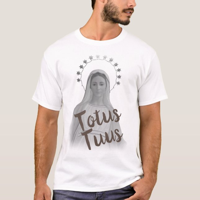 Totus Tuus T Shirt (Framsida)