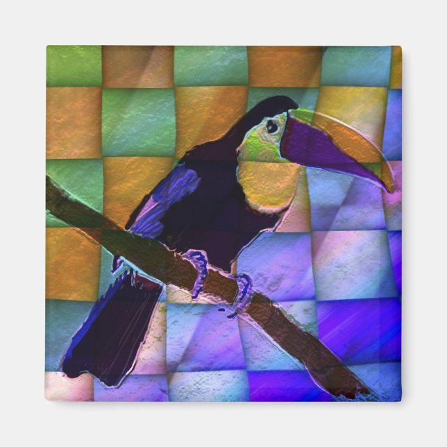 Toucan 3 magnet (Framsidan)