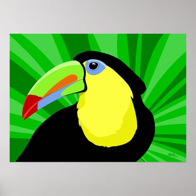 Toucan Art-Poster och utskrifter Poster (Framsidan)