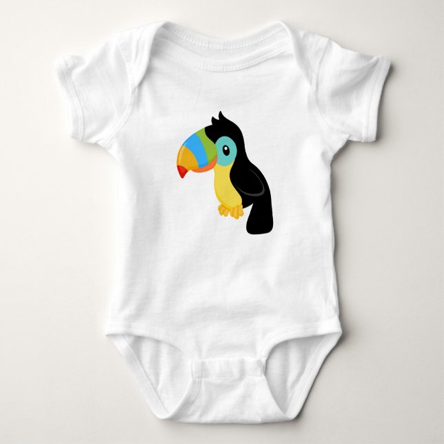 Toucan babyJersey Bodysuit Tröja (Framsida)
