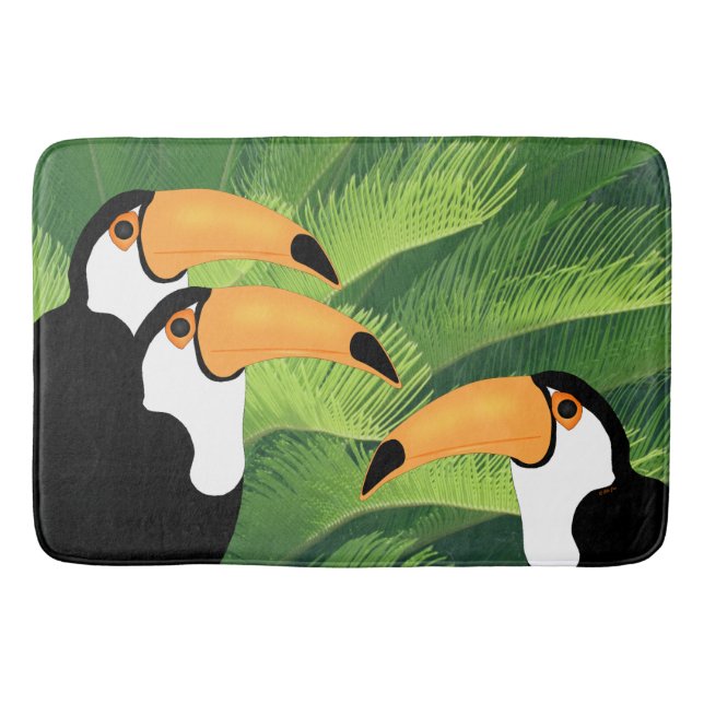 Toucan Bathmat Badrumsmatta (Framsidan)