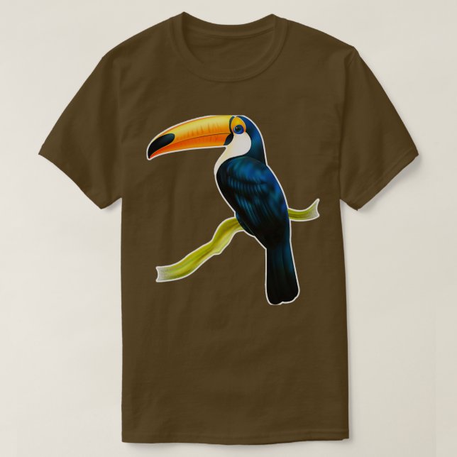 Toucan Bird Parrot Tucan Animals 2 T Shirt (Design framsida)