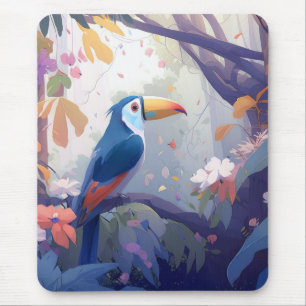 Toucan Bird Porträtt Animal Painting Wildlife Free Musmatta