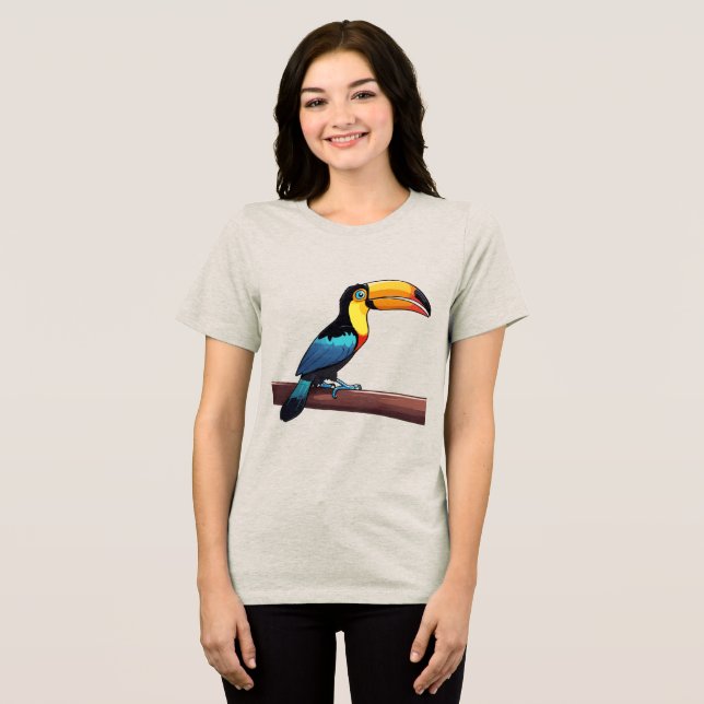 Toucan Bird T-shirt (Framsida Full)