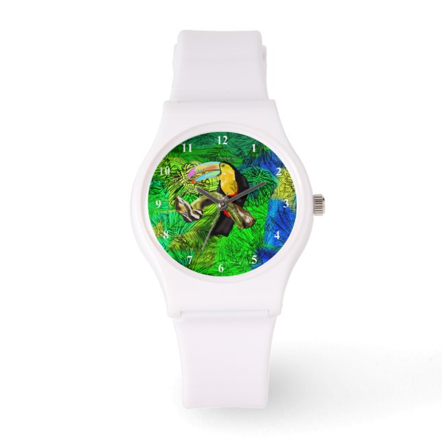 Toucan Bird Watch Toco Armbandsur (Framsida)