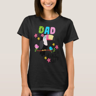 Toucan Birthday Pappa i Birthday Girl Tropical T Shirt